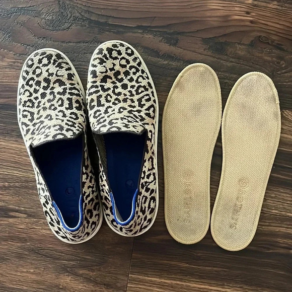 ROTHYS The Original Slip On Sneaker Desert Cat Leopard Print Limited Edition 9.5 - Picture 8 of 8